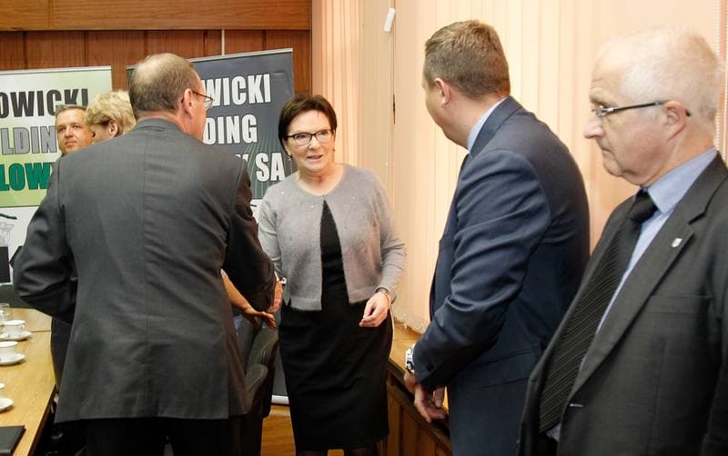 Prime Minister Ewa Kopacz. Katowice. 22.10.2015
