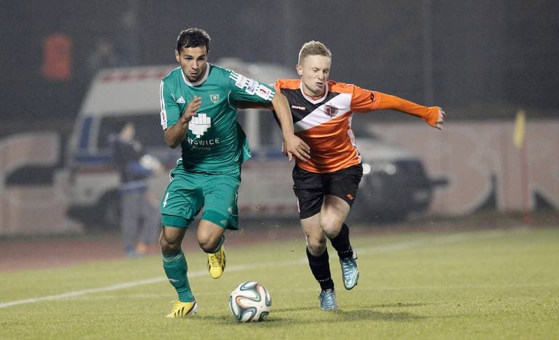 Football. Polish First League. Chrobry Glogow - GKS Katowice. 30.10.2015