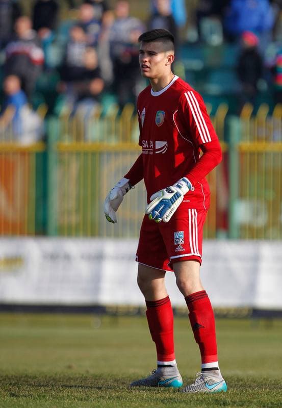 Football. I Liga. Rozwoj Katowice - Miedz Legnica. 31.10.2015