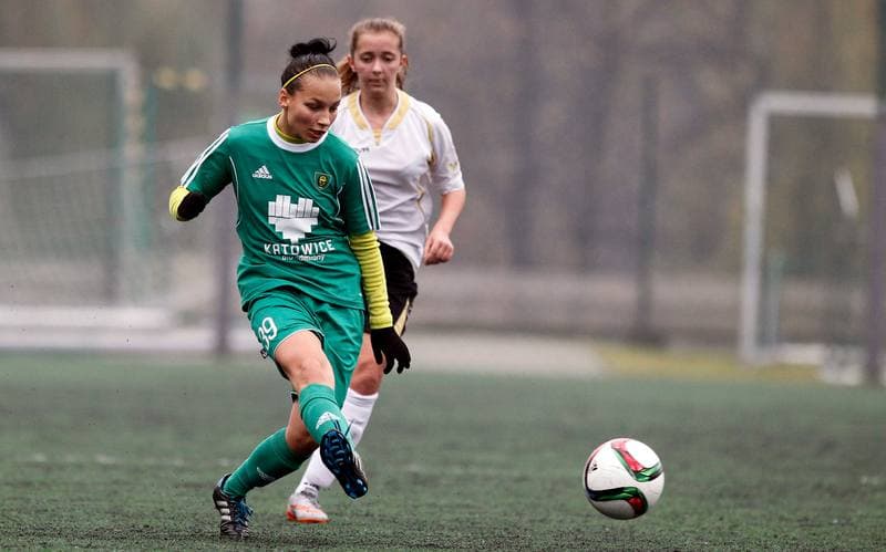Football. III Liga Slaska Kobiet. GKS Katowice - Czarnie II Sosnowiec. 07.11.2015
