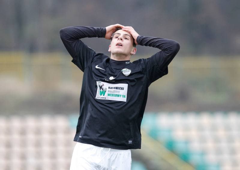Football. I Liga. Rozwoj Katowice - Olimpia Grudziadz. 21.11.2015