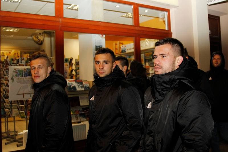 Football. GKS Katowice. Press Conference. 10.12.2015
