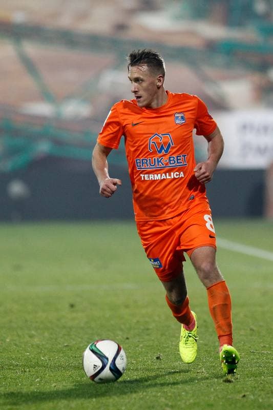 Football. PKO BP Ekstraklasa. Termalica Bruk-Bet Nieciecza - Jagiellonia Bialystok. 16.12.2015
