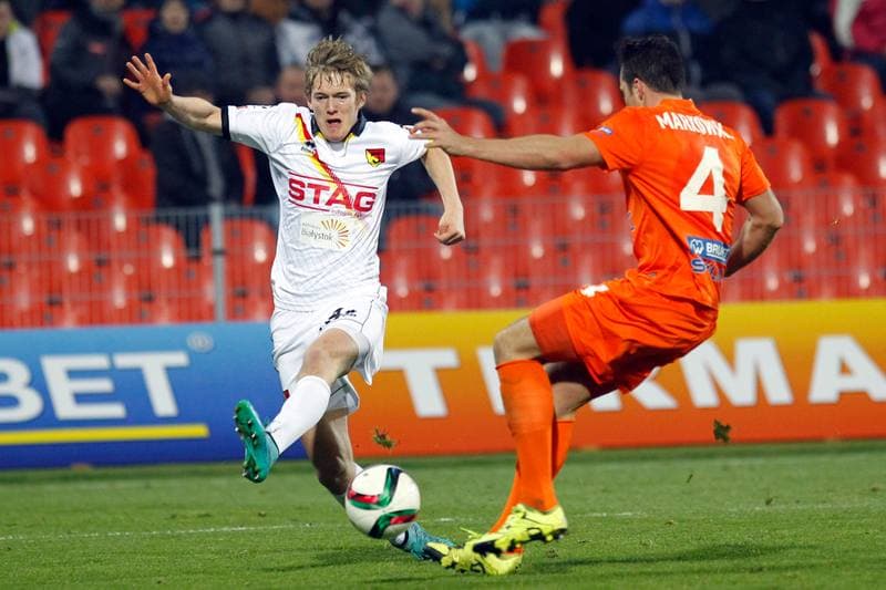Football. PKO BP Ekstraklasa. Termalica Bruk-Bet Nieciecza - Jagiellonia Bialystok. 16.12.2015