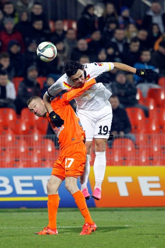 Football. PKO BP Ekstraklasa. Termalica Bruk-Bet Nieciecza - Jagiellonia Bialystok. 16.12.2015