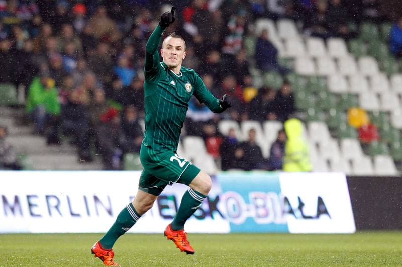 Football. PKO BP Ekstraklasa. Podbeskidzie Bielsko Biala - Slask Wroclaw. 21.12.2015