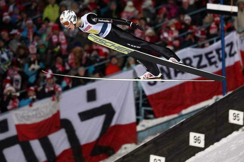 Ski Jumping. FIS World Cup. Team Competition. 23.01.2016
