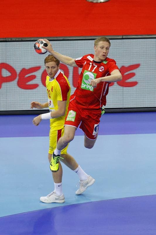 Handball. EHF Euro 2016. FYR Macedonia - Norway. 25.01.2016