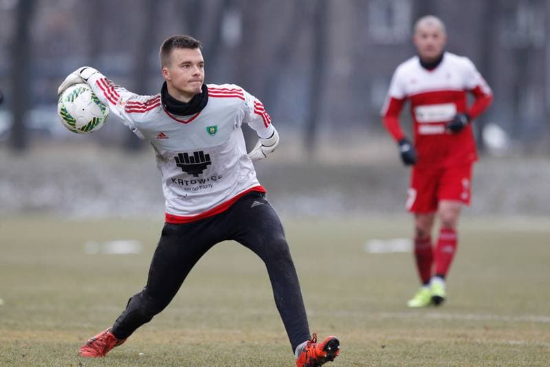 Football. Sparing. Gornik Zabrze - GKS Katowice. 05.02.2016