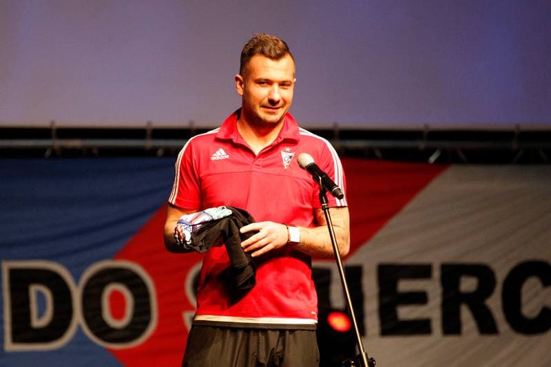 Football. Gornik Zabrze. Team Presentation. 09.02.2016