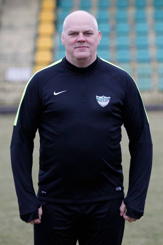 Football. Rozwoj Katowice. Training. 17.02.2016