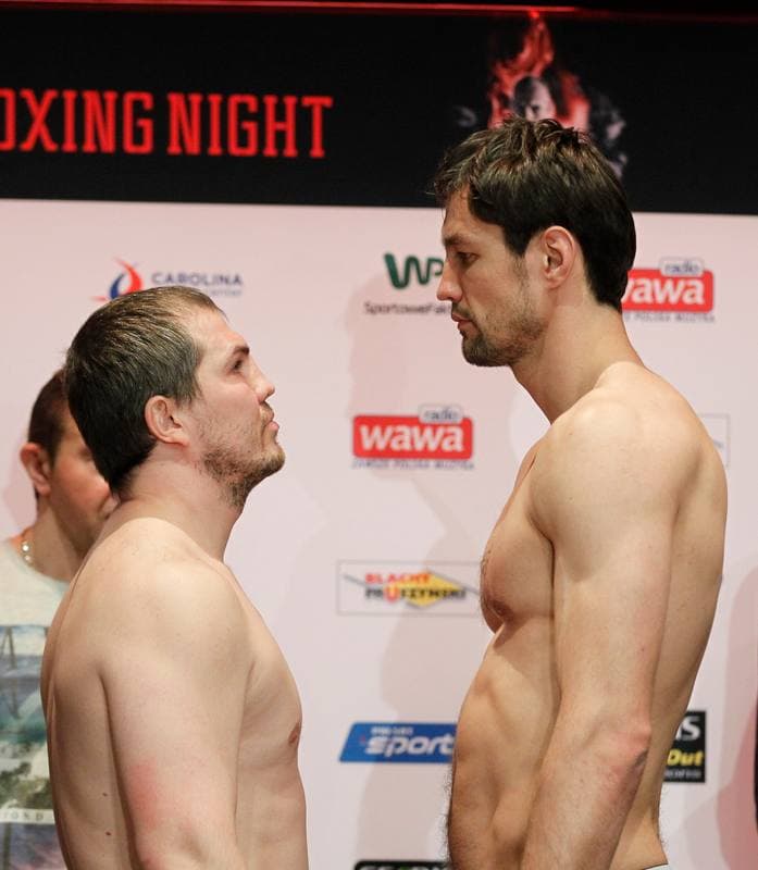 Boxing. Sosnowiec Boxing Night. Weigh-In. 03.03.2016