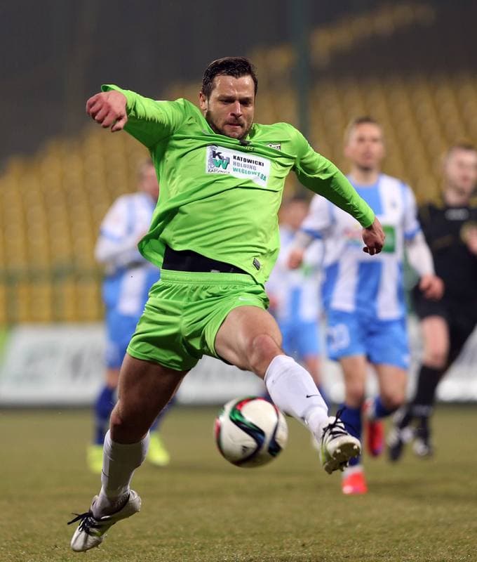 Football. I Liga. Rozwoj Katowice - Stomil Olsztyn. 11.03.2016