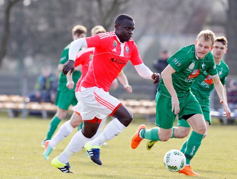 Football. III Liga. LZS Piotrowka - Szombierki Bytom. 19.03.2016