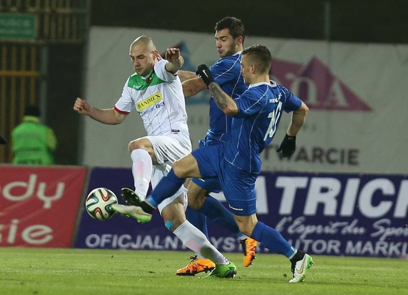 Football. I Liga. Zaglebie Sosnowiec - MKS Kluczbork. 20.03.2016
