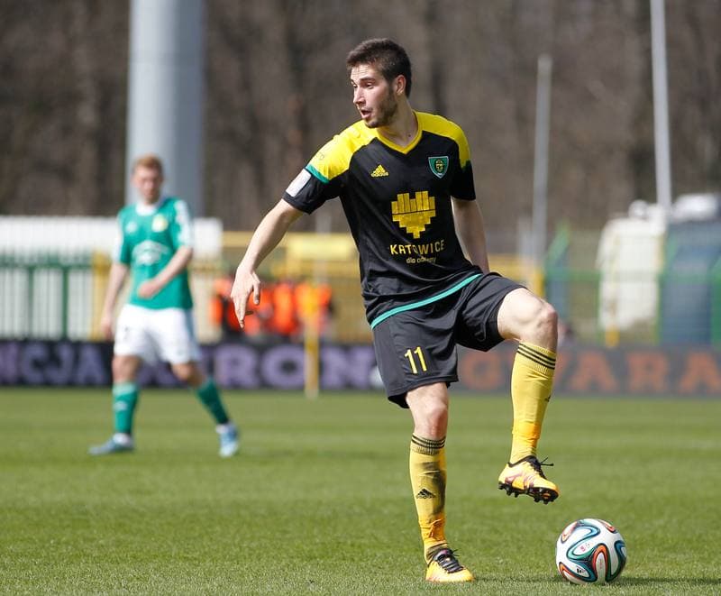 Football. I Liga. GKS Katowice - GKS Belchatow. 03.04.2016