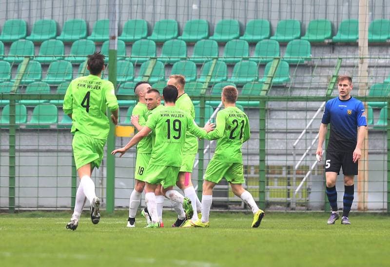 Football. I Liga. Rozwoj Katowice - Zawisza Bydgoszcz. 09.04.2016