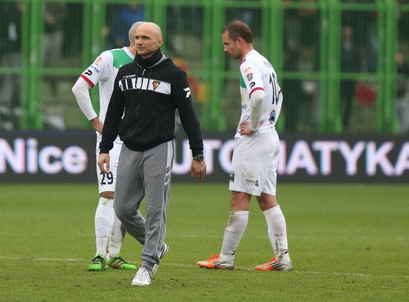 Football. I Liga. GKS Belchatow - Zaglebie Sosnowiec. 10.04.2016