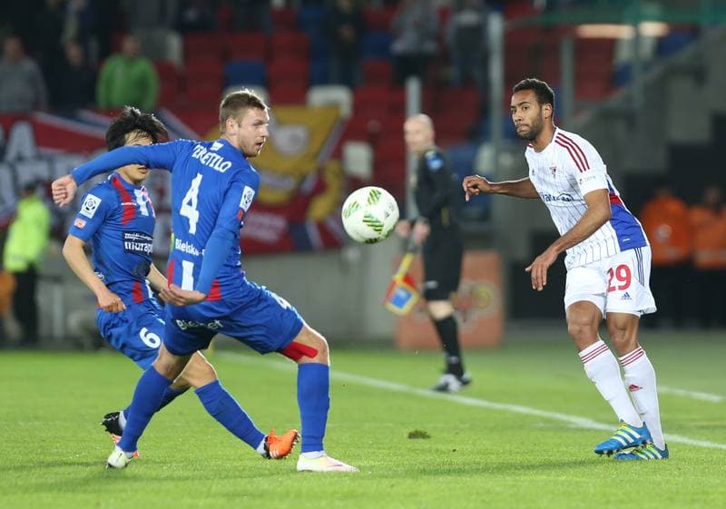 Football. Ekstraklasa. Gornik Zabrze - Podbeskidzie Bielsko-Biala. 20.04.2016