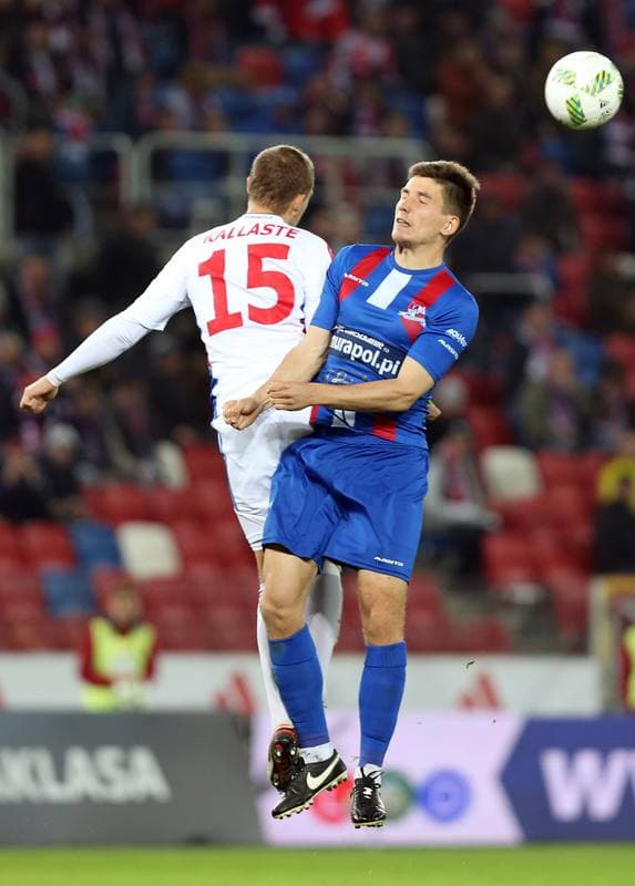 Football. Ekstraklasa. Gornik Zabrze - Podbeskidzie Bielsko-Biala. 20.04.2016