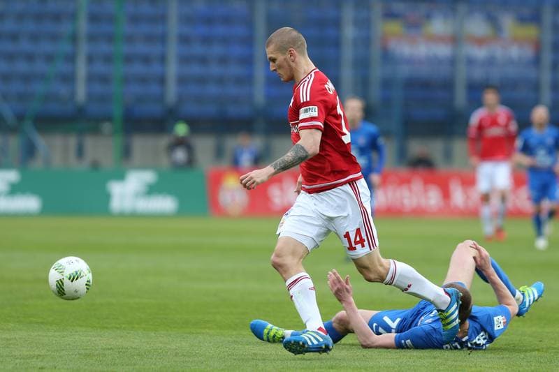 Football. Ekstraklasa. Wisla Krakow - Termalica Bruk-Bet Nieciecza. 25.04.2016