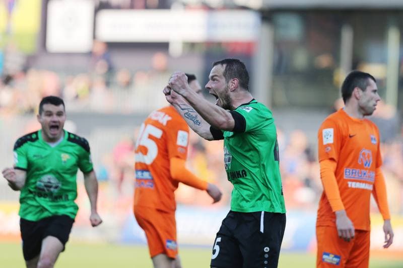 Football. Ekstraklasa. Termalica Bruk-Bet Nieciecza - Gornik Leczna. 30.04.2016