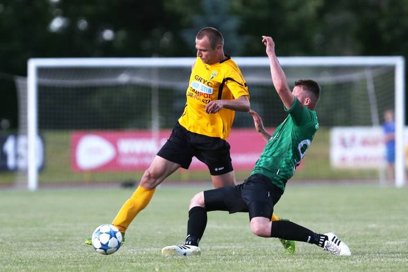 Football. Playoff for III Liga. Gwarek Tarnowskie Gory - Unia Turza Slaska. 18.06.2016