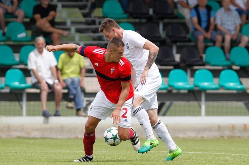 Football. Sparing. MFK Karvina - Gornik Zabrze. 01.07.2017