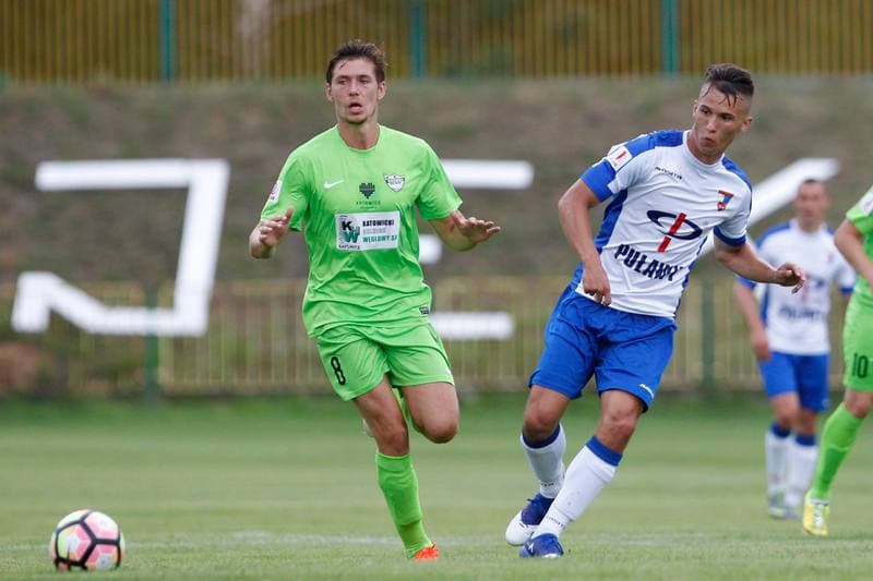 Football. II Liga. Rozwoj Katowice - Wisla Pulawy. 04.08.2017