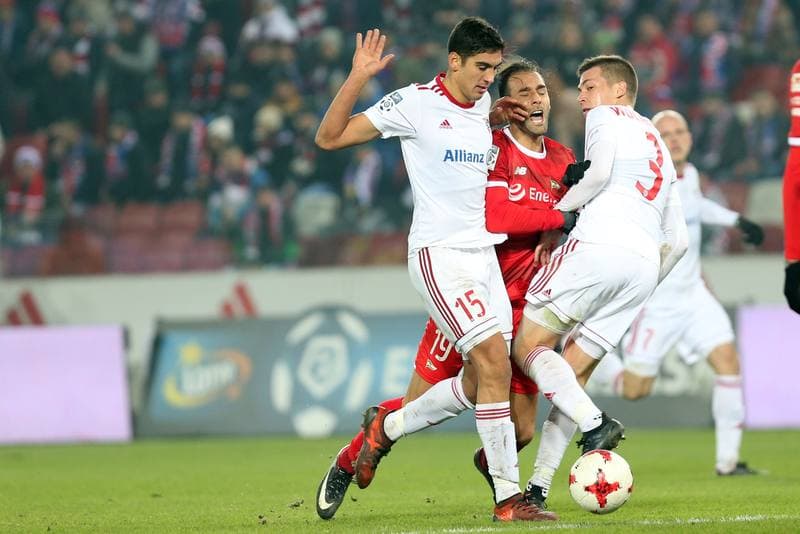 Football. Lotto Ekstraklasa. Gornik Zabrze - Lechia Gdansk. 08.12.2017