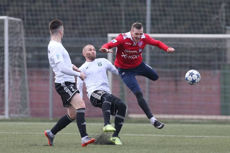 Football. Sparing. MFK Karvina - Rakow Czestochowa. 26.01.2018