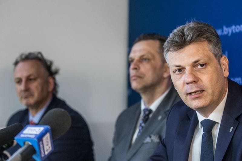 Ice Hockey. Polonia Bytom. Press Conference. 31.05.2021