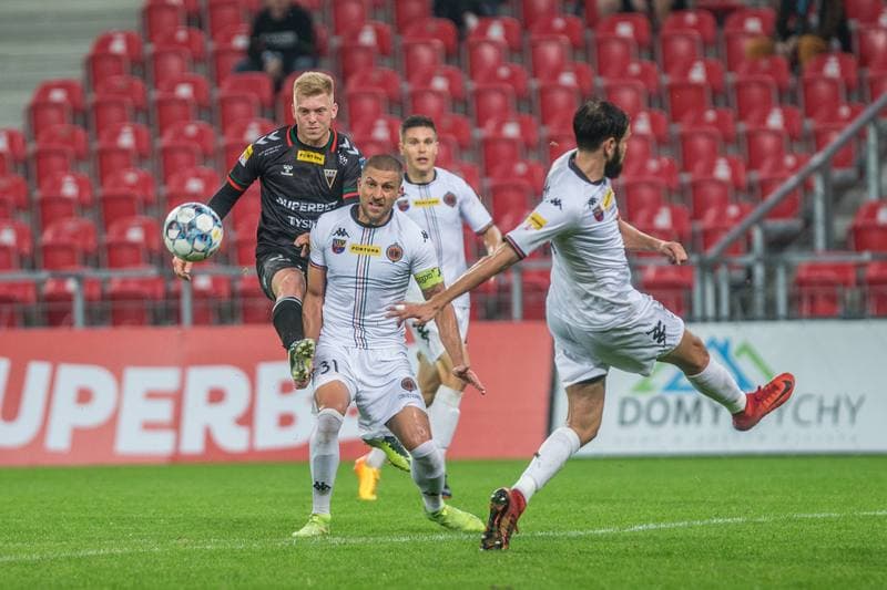 Football. Fortuna I Liga. GKS Tychy - Chrobry Glogow. 16.09.2021