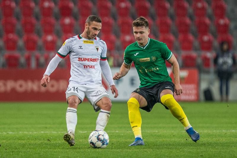 Football. Fortuna I Liga. GKS Tychy - GKS 1962 Jastrzebie. 06.11.2021