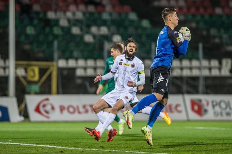 Football. Fortuna I Liga. Zaglebie Sosnowiec - Chrobry Glogow. 24.11.2021
