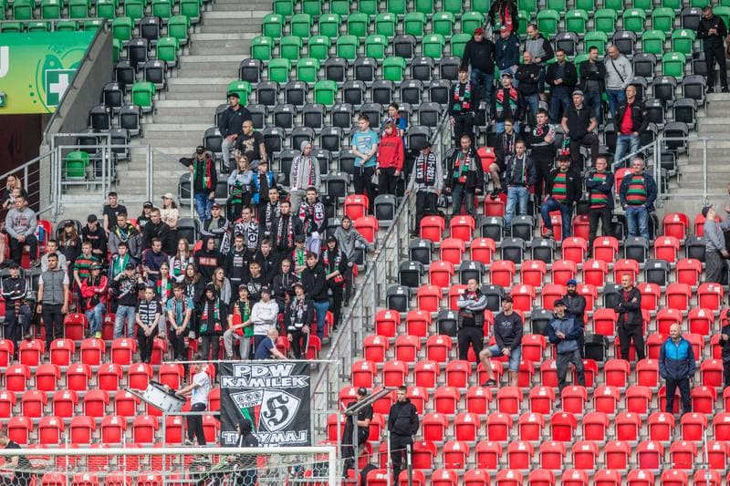 Football. Fortuna I Liga. GKS Tychy - Puszcza Niepolomice. 06.05.2022