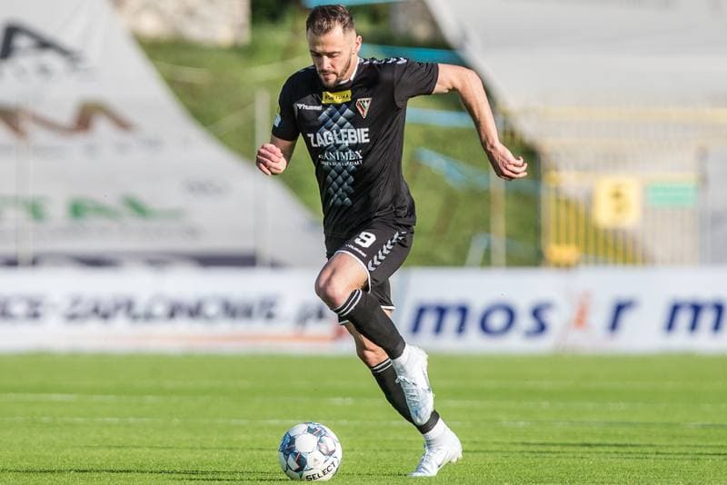 Football. Fortuna I Liga. Zaglebie Sosnowiec - Sandecja Nowy Sacz. 08.05.2022