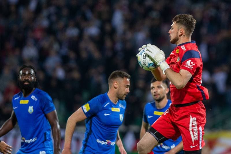 Football. Fortuna I Liga. Zaglebie Sosnowiec - Stomil Olsztyn. 14.05.2022