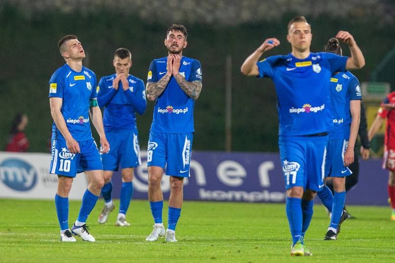 Football. Fortuna I Liga. Zaglebie Sosnowiec - Stomil Olsztyn. 14.05.2022