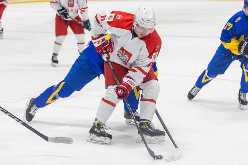 Ice Hockey. U20 World Championship Division 1B. Ukraine - Poland. 12.12.2022