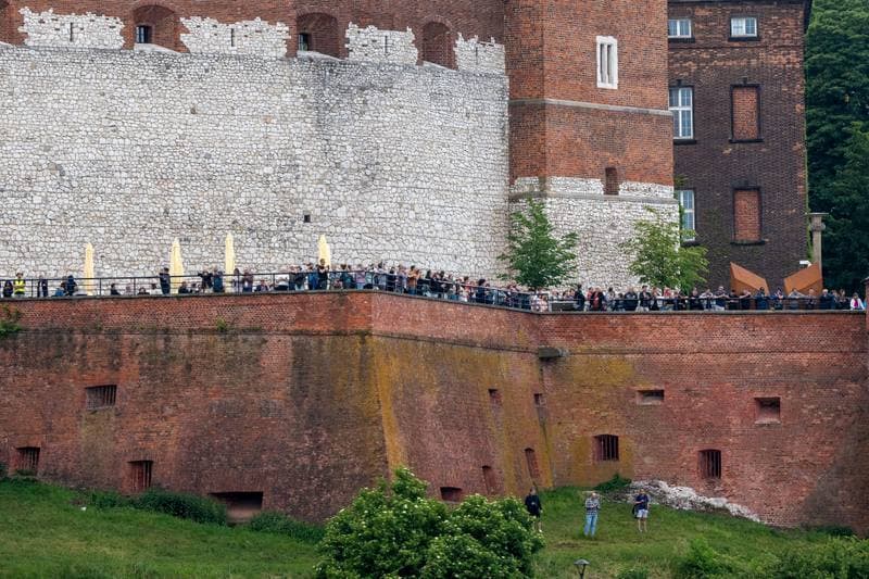 Ceremonial Flyover of F35 Fighter. Krakow. 12.06.2026