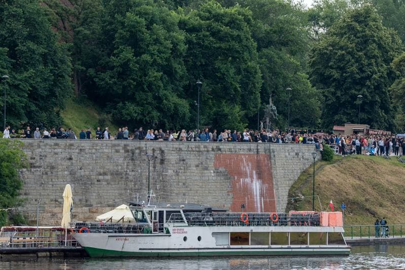Ceremonial Flyover of F35 Fighter. Krakow. 12.06.2026