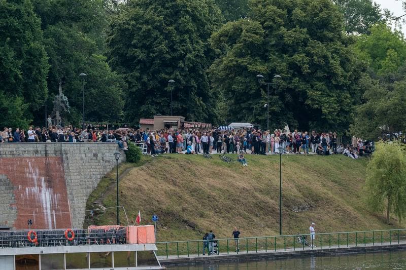Ceremonial Flyover of F35 Fighter. Krakow. 12.06.2026