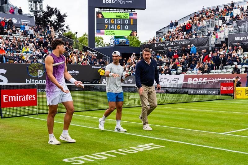 Tennis. BOSS OPEN. Ben Shelton - Marcos Giron. 12.06.2026