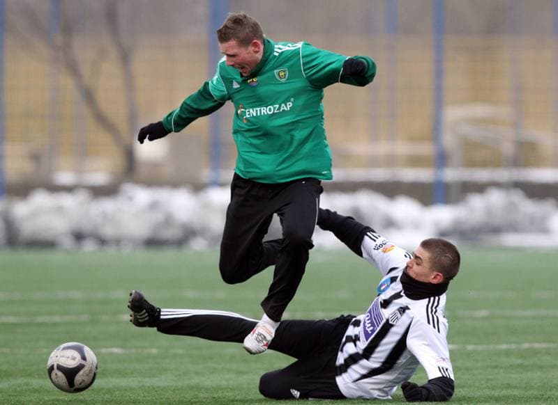 Football. Friendly Match. GKS Katowice - Sandecja Nowy Sacz. 04.02.2012