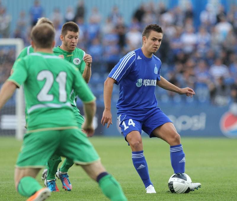 Football. Europa League. Ruch Chorzow - Metalurg Skopje. 19.07.2012