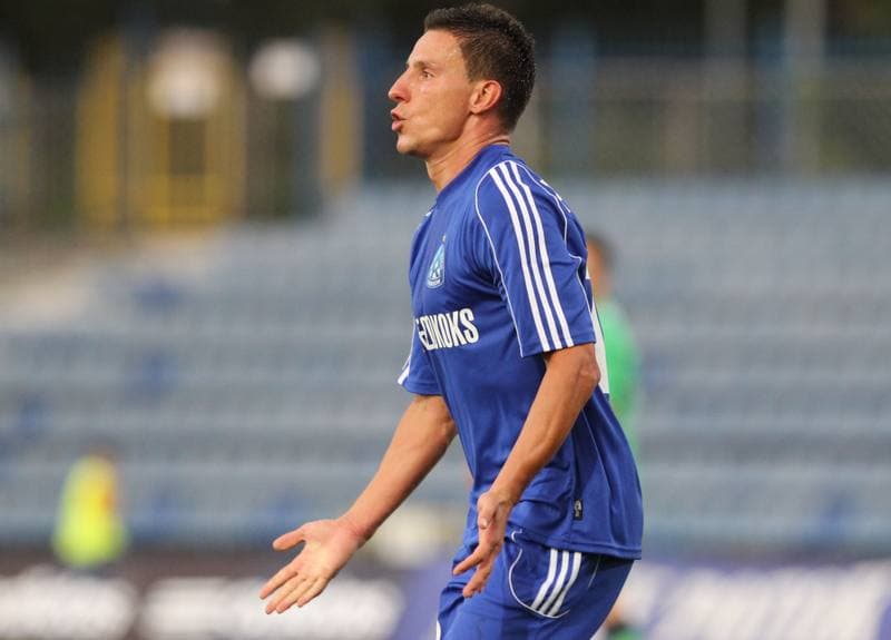 Football. Europa League. Ruch Chorzow - Metalurg Skopje. 19.07.2012