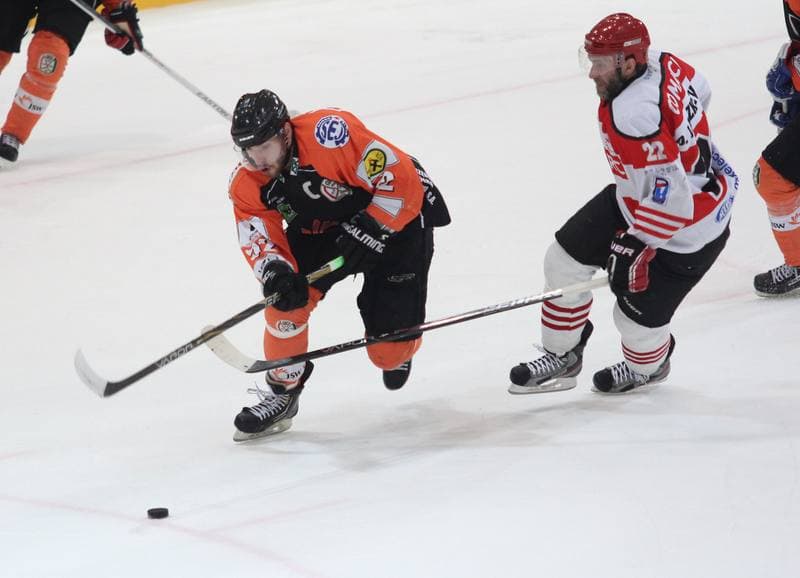 Ice Hockey. Polska Liga Hokejowa. JKH GKS Jastrzebie - Comarch Cracovia Krakow. 24.03.2013