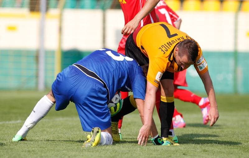 Football. I Liga. GKS Katowice - Widzew Lodz. 02.08.2014