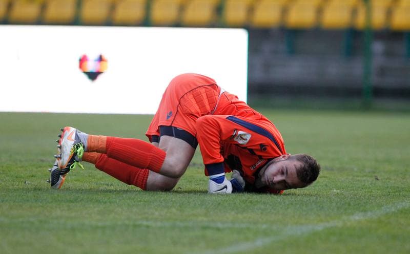 Football. I Liga. GKS Katowice - Zaglebie Lubin. 25.04.2015